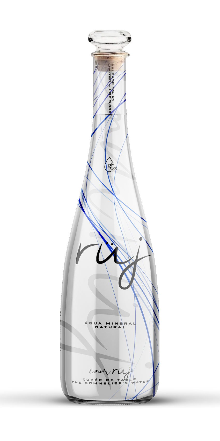 RÜJ Still. Pure. Single-source mineral water