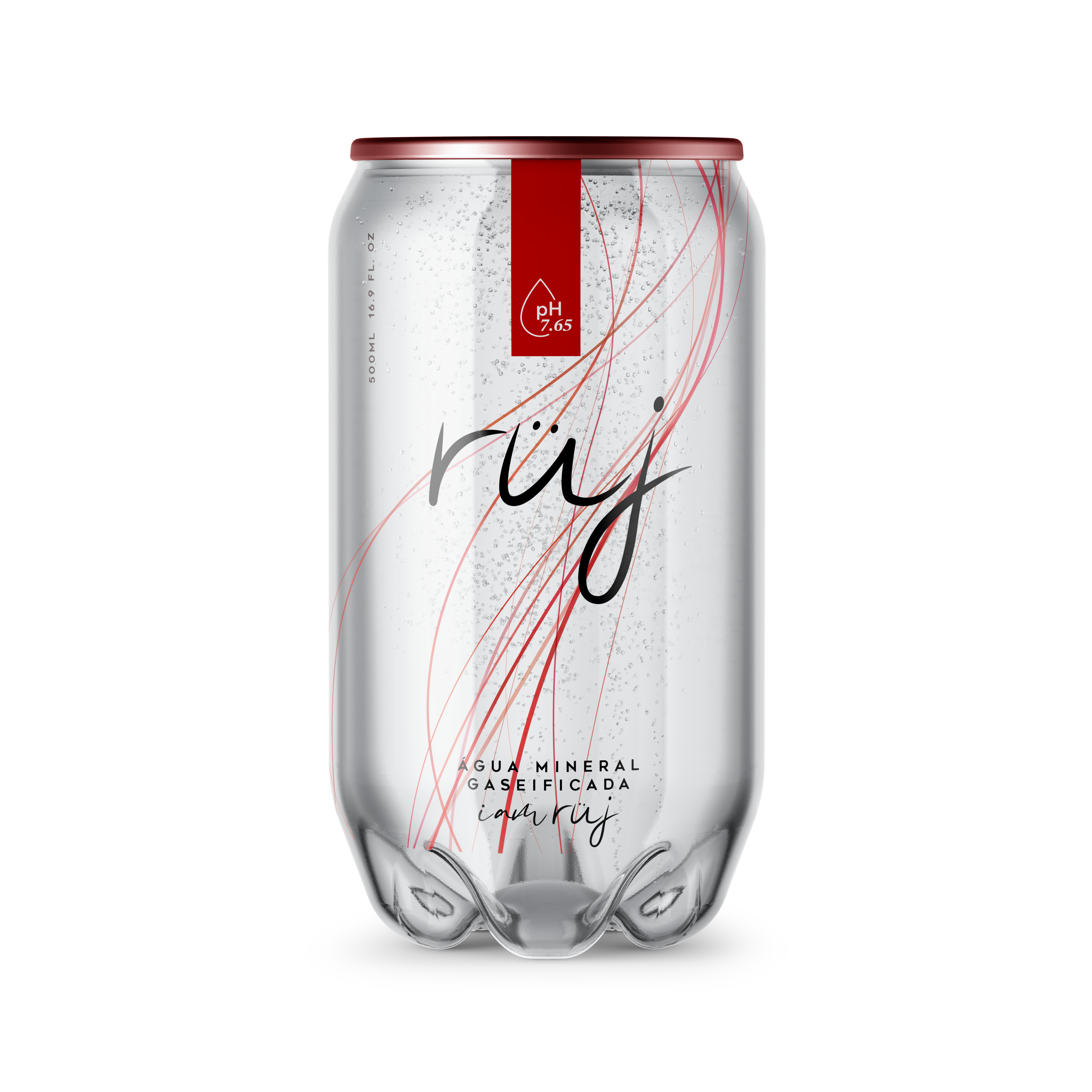 RÜJ still natural mineral water — can
