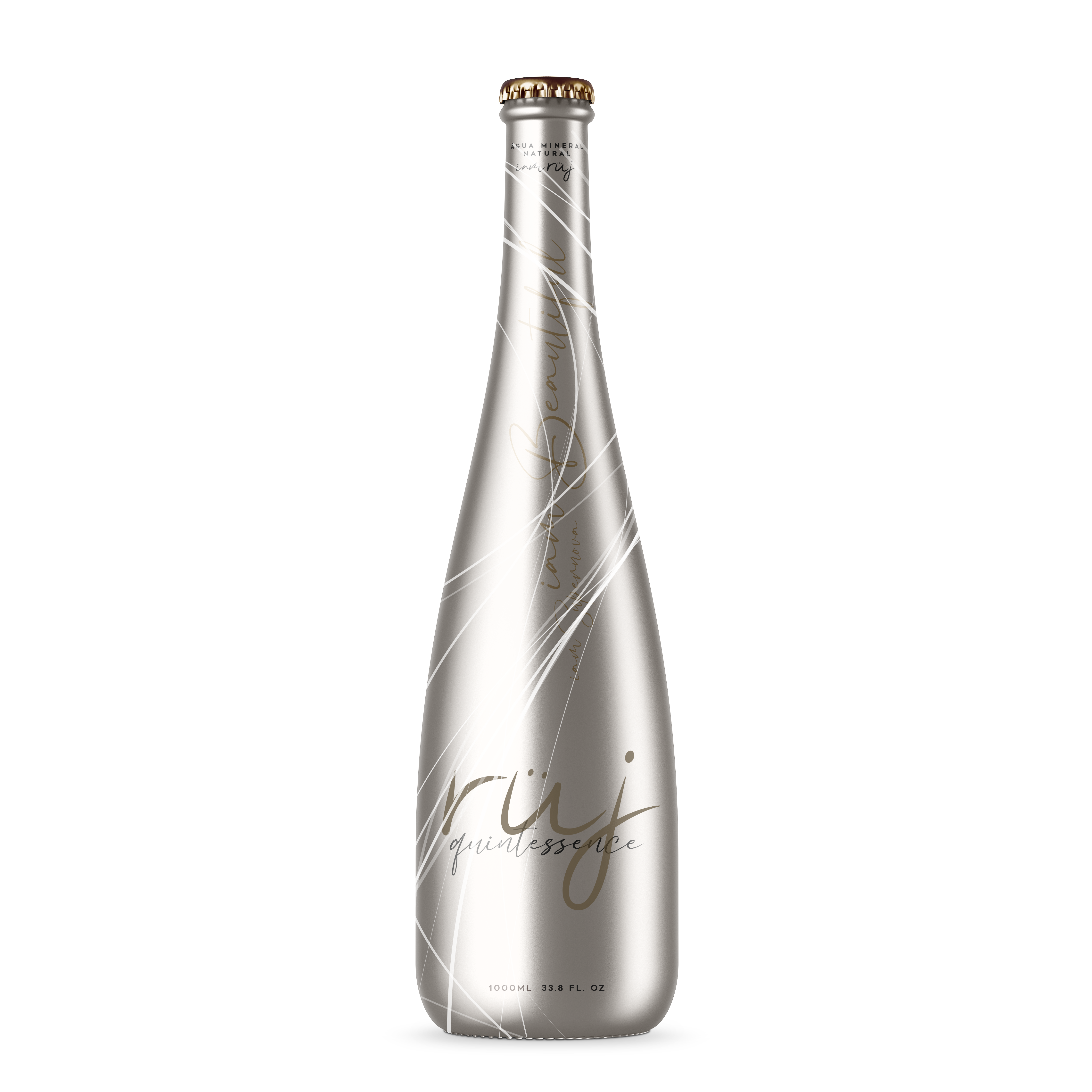 RÜJ Quintessence — special edition glass bottle